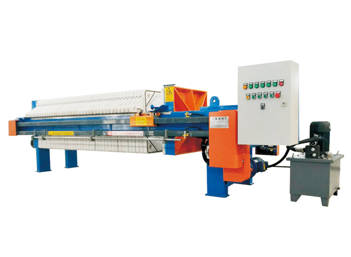 程控自動拉板廂式壓濾機(jī)